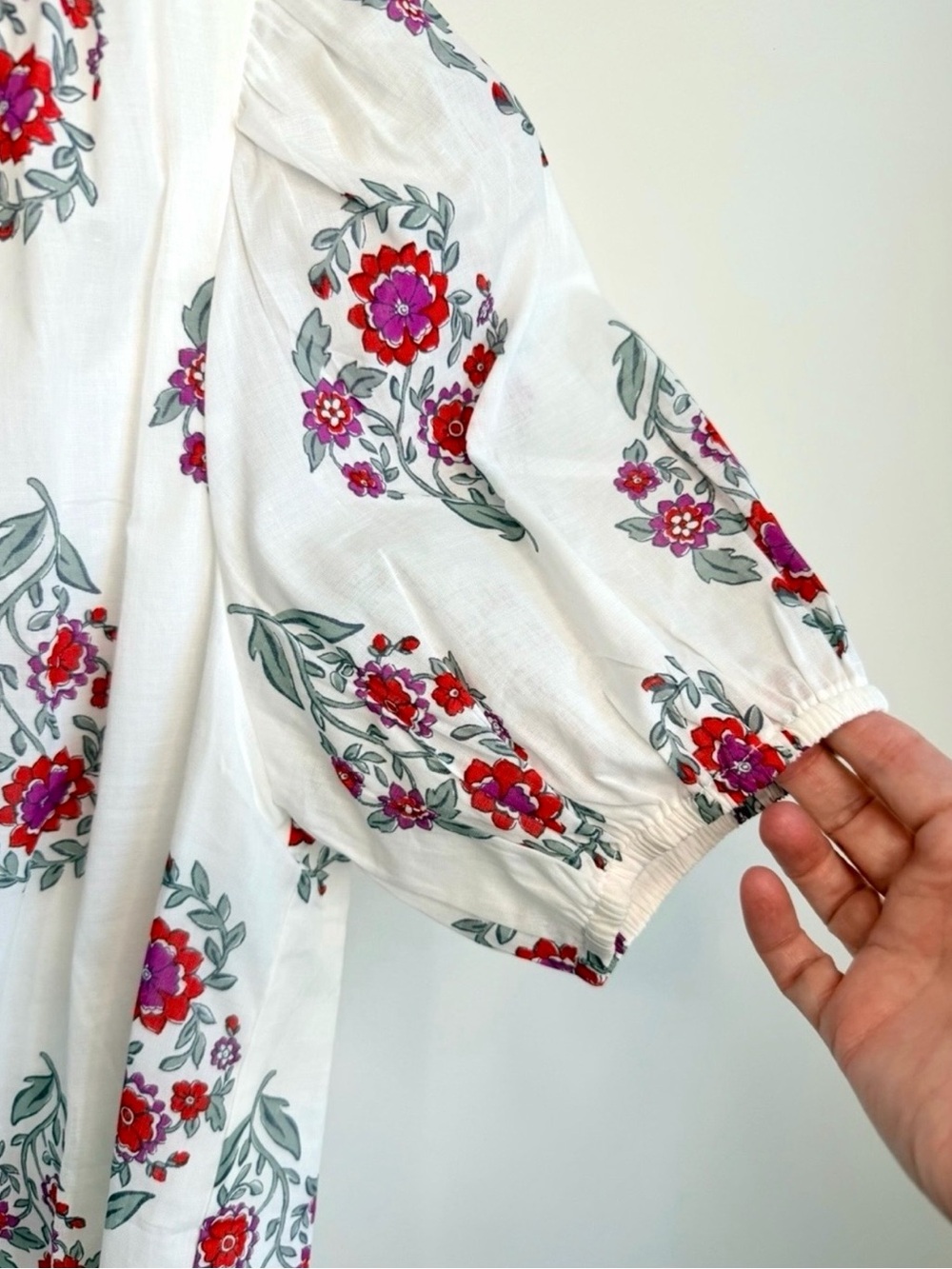 NWT Avara Sugar Lips Maleigh Gauze Top Blouse in Nelina Floral Print Size Small - Picture 7 of 16